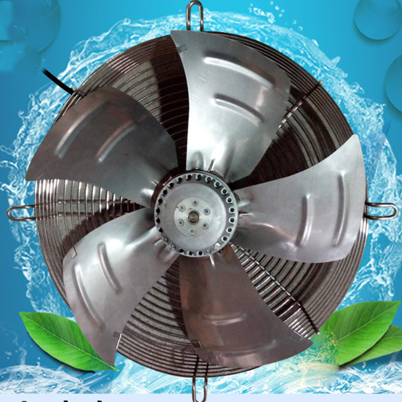 Външен ротор аксиален поток вентилаторен отвор за охладител на едро фризер 304 неръждаема стомана